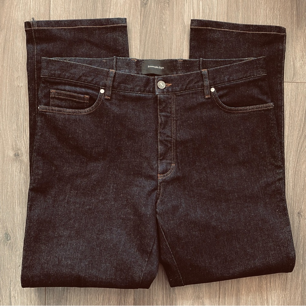 Ermenegildo Zenga Premium Denim Jean Regular Fit 38 Men’s